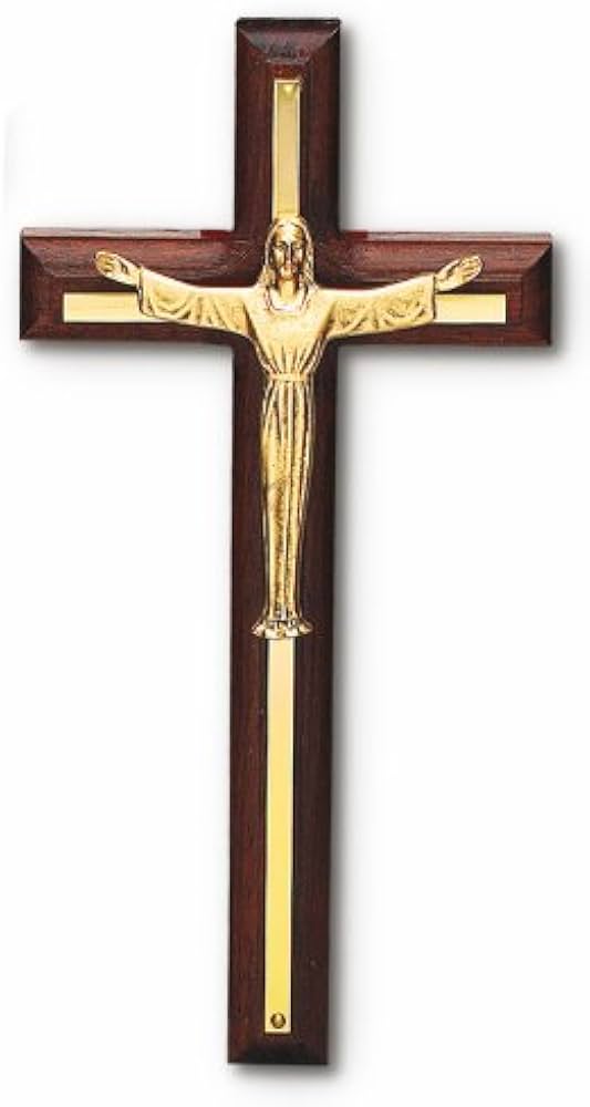 Blessed By Pope Benedetto Risen Christ Wall Cross Crucifix 8'