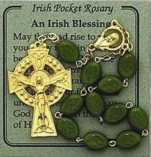 Irish Pocket Rosary PPR116 HJS
