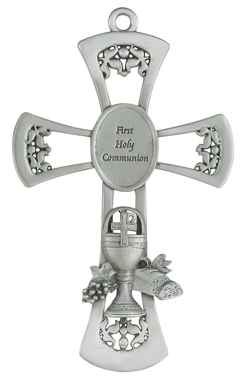 6" inches Tall First Communion Wall Cross 75-18