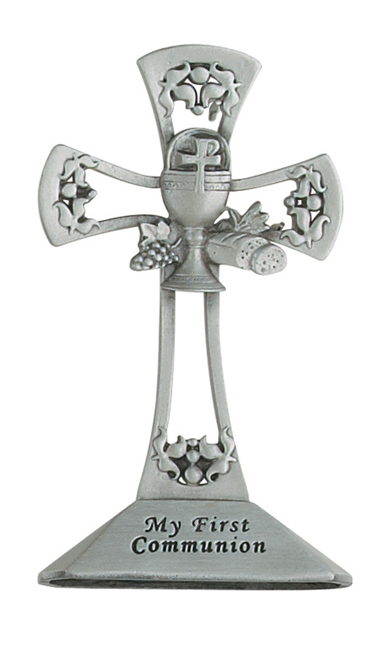 4" inches Tall STANDING COMMUNION CROSS