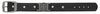 BLACK LEATHER ST BENEDICT BRACELET