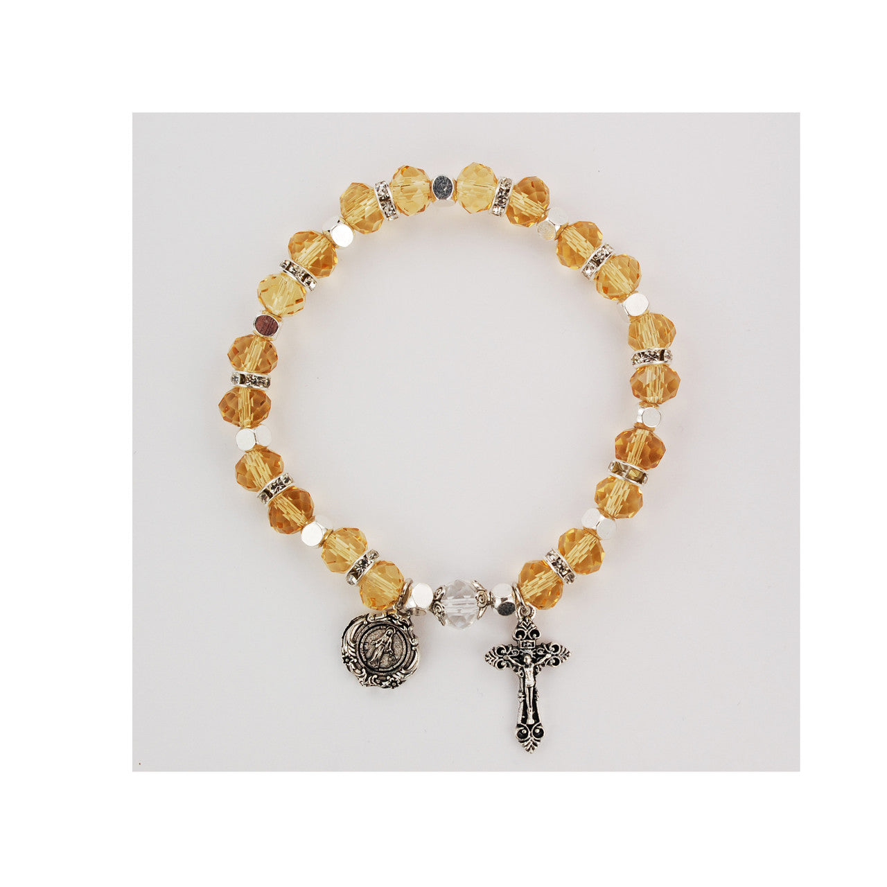 TOPAZ ROSARY BRACELET, 817C