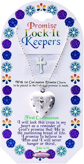 FIRST COMMUNION LOCKET PRAYER