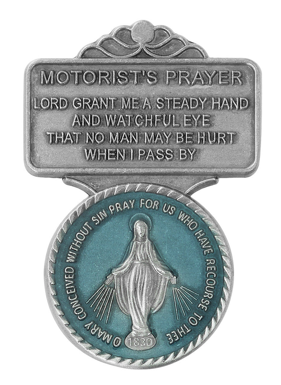 GV866ZINC BLUE EPOXY MIRACULOUS VISOR CLIP