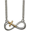 Sterling Silver God's Infinite Love 18in Necklace MC-2083S