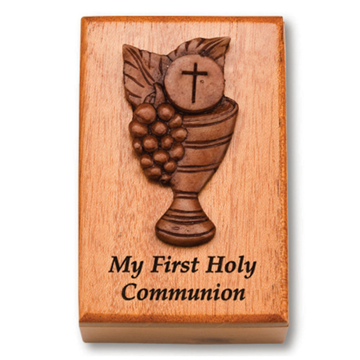 Communion Keepsake Wood Box Laser Cut 2.5x4IN