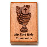 Communion Keepsake Wood Box Laser Cut 2.5x4IN