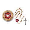 OLIVE WOOD CONFIRMATION With Holy Spirit Center Rosary