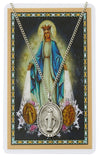 SPANISH MIRACULOUS MEDAL WITH GOLDTONE
