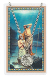 ST JOHN THE BAPTIST PRAYER CAR SET INCLUDES 24" SILVERTONE CHAIN