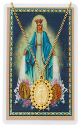SPANISH MIRACULOUS MEDAL CARD SET