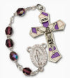 22 inches long Borealis Rosary-Enamel-Amethi