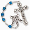 Prayer Blue Enamel Miraculous Rosary