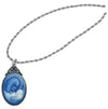 Mother and Child Cameo Pendant Features 18in Rope Chain Comes Boxed