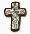 5 1/2" inches tall Crucifix-Trinity-Cherry Cross
