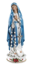 8'' inches Tall Mother Madonna Rosary Holder