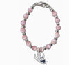 Baby's 1st Bracelet with Angel - Pink