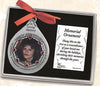 Memorial Photo Frame Ornament - In Loving Memory, Memorial Christmas Ornaments, 1 1/2-Inch Photo