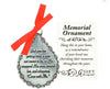 God Saw Her Memorial Ornament
