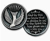 Pack of 12 Confirmation Pocket Token - Dove