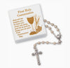 First Holy Communion Rosary/Box-Girls White