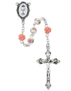 PINK FLOWER COMMUNION ROSARY