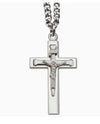 Sterling Silver Nail On Cross Crucifix