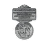 PEWTER ST. MICHAEL MOTRORIST VISOR CLIP