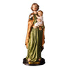 12'' inches Saint Joseph Statue with Wooden Base
